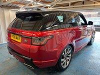 USED 2018 P LAND ROVER RANGE ROVER SPORT 2.0 P400e 13.1kWh GPF Autobiography Dynamic SUV 5dr Petrol Plug-in Hybrid Auto 4WD Euro 6 (s/s) (404 ps)+2 KEYS+2 FORMER KEEPERS+MEDIA+HISTORY+2 CABLES+PANO SUNROOF+NAV+PRIVATE PLATE WITH CAR+REAR ENTERTAINMENT+PRIVACY+CLIMATE+PARK CONTROL WITH CAMERA+FULL LEATHER SEATS+MEDIA+BLUETOOTH+DIGITAL DASH+21