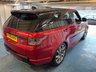 USED 2018 P LAND ROVER RANGE ROVER SPORT 2.0 P400e 13.1kWh GPF Autobiography Dynamic SUV 5dr Petrol Plug-in Hybrid Auto 4WD Euro 6 (s/s) (404 ps)+2 KEYS+2 FORMER KEEPERS+MEDIA+HISTORY+2 CABLES+PANO SUNROOF+NAV+PRIVATE PLATE WITH CAR+REAR ENTERTAINMENT+PRIVACY+CLIMATE+PARK CONTROL WITH CAMERA+FULL LEATHER SEATS+MEDIA+BLUETOOTH+DIGITAL DASH+21