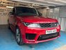 USED 2018 P LAND ROVER RANGE ROVER SPORT 2.0 P400e 13.1kWh GPF Autobiography Dynamic SUV 5dr Petrol Plug-in Hybrid Auto 4WD Euro 6 (s/s) (404 ps)+2 KEYS+2 FORMER KEEPERS+MEDIA+HISTORY+2 CABLES+PANO SUNROOF+NAV+PRIVATE PLATE WITH CAR+REAR ENTERTAINMENT+PRIVACY+CLIMATE+PARK CONTROL WITH CAMERA+FULL LEATHER SEATS+MEDIA+BLUETOOTH+DIGITAL DASH+21