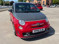 USED 2015 15 ABARTH 595 1.4 T-Jet Turismo Hatchback 3dr Petrol Manual Euro 6 (160 bhp) 2 FORMER KEEPERS, USB, BLUETOOTH