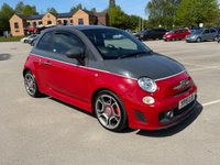 USED 2015 15 ABARTH 595 1.4 T-Jet Turismo Hatchback 3dr Petrol Manual Euro 6 (160 bhp) 2 FORMER KEEPERS, USB, BLUETOOTH