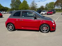 USED 2015 15 ABARTH 595 1.4 T-Jet Turismo Hatchback 3dr Petrol Manual Euro 6 (160 bhp) 2 FORMER KEEPERS, USB, BLUETOOTH