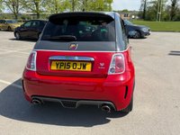 USED 2015 15 ABARTH 595 1.4 T-Jet Turismo Hatchback 3dr Petrol Manual Euro 6 (160 bhp) 2 FORMER KEEPERS, USB, BLUETOOTH
