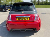 USED 2015 15 ABARTH 595 1.4 T-Jet Turismo Hatchback 3dr Petrol Manual Euro 6 (160 bhp) 2 FORMER KEEPERS, USB, BLUETOOTH