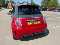 USED 2015 15 ABARTH 595 1.4 T-Jet Turismo Hatchback 3dr Petrol Manual Euro 6 (160 bhp) 2 FORMER KEEPERS, USB, BLUETOOTH