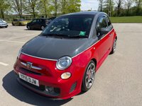 USED 2015 15 ABARTH 595 1.4 T-Jet Turismo Hatchback 3dr Petrol Manual Euro 6 (160 bhp) 2 FORMER KEEPERS, USB, BLUETOOTH