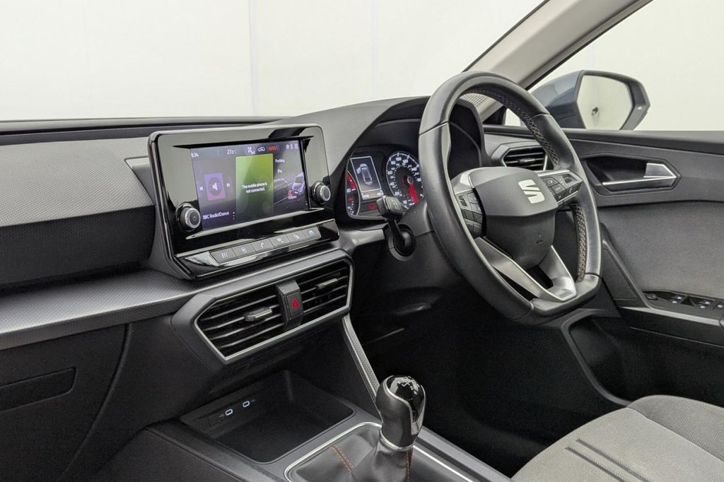 USED 2022 22 SEAT LEON 1.5 TSI EVO SE Estate 5dr Petrol Manual Euro 6 (s/s) (130 ps) Car Play, Sensors, Cruise