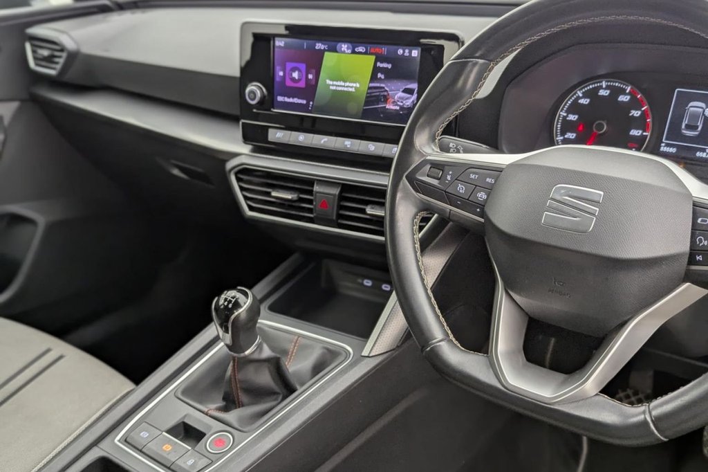 USED 2022 22 SEAT LEON 1.5 TSI EVO SE Estate 5dr Petrol Manual Euro 6 (s/s) (130 ps) Car Play, Sensors, Cruise