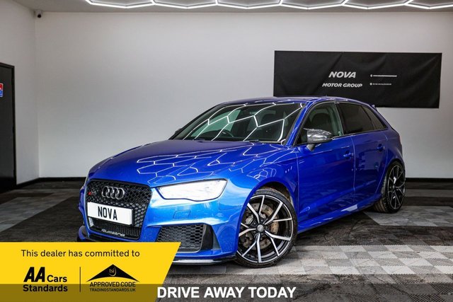 View our Audi Rs3 2.5 TFSI Sportback 5dr Petrol S Tronic quattro Euro 6 (s/s) (Nav) (367 ps)