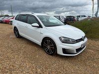 USED 2016 16 VOLKSWAGEN GOLF 2.0 TDI BlueMotion Tech GTD (Nav) Estate 5dr Diesel DSG Euro 6 (s/s) (184 ps) 