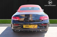 USED 2017 67 MERCEDES-BENZ C-CLASS 2.1 C220d AMG Line (Premium Plus) Cabriolet 2dr Diesel G-Tronic+ 4MATIC Euro 6 (s/s) (170 ps) 