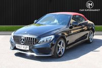 USED 2017 67 MERCEDES-BENZ C-CLASS 2.1 C220d AMG Line (Premium Plus) Cabriolet 2dr Diesel G-Tronic+ 4MATIC Euro 6 (s/s) (170 ps) 