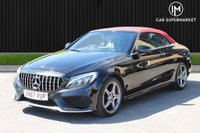 USED 2017 67 MERCEDES-BENZ C-CLASS 2.1 C220d AMG Line (Premium Plus) Cabriolet 2dr Diesel G-Tronic+ 4MATIC Euro 6 (s/s) (170 ps) 