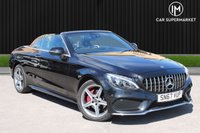 USED 2017 67 MERCEDES-BENZ C-CLASS 2.1 C220d AMG Line (Premium Plus) Cabriolet 2dr Diesel G-Tronic+ 4MATIC Euro 6 (s/s) (170 ps) 