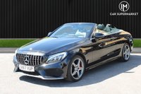 USED 2017 67 MERCEDES-BENZ C-CLASS 2.1 C220d AMG Line (Premium Plus) Cabriolet 2dr Diesel G-Tronic+ 4MATIC Euro 6 (s/s) (170 ps) 