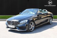 USED 2017 67 MERCEDES-BENZ C-CLASS 2.1 C220d AMG Line (Premium Plus) Cabriolet 2dr Diesel G-Tronic+ 4MATIC Euro 6 (s/s) (170 ps) 