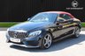 USED 2017 67 MERCEDES-BENZ C-CLASS 2.1 C220d AMG Line (Premium Plus) Cabriolet 2dr Diesel G-Tronic+ 4MATIC Euro 6 (s/s) (170 ps) 