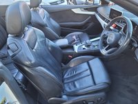 USED 2018 18 AUDI A5 CABRIOLET 2.0 TFSI S line Convertible 2dr Petrol S Tronic Euro 6 (s/s) (190 ps) SAT NAV - HEATED LEATHER