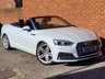 USED 2018 18 AUDI A5 CABRIOLET 2.0 TFSI S line Convertible 2dr Petrol S Tronic Euro 6 (s/s) (190 ps) SAT NAV - HEATED LEATHER