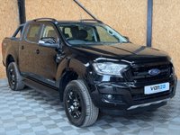 USED 2018 18 FORD RANGER 2.2 TDCi Black Edition Pickup Double Cab 4dr Diesel Manual 4WD Euro 6 (s/s) (160 ps) FULL SERVICE HISTORY | CAR PLAY | HEATED SEATS | ROLLER SHUTTER |