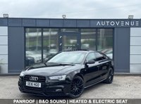 USED 2016 16 AUDI A5 2.0 TDI Black Edition Plus Sportback 5dr Diesel Manual Euro 6 (s/s) (190 ps) PANROOF + B&O SOUND + SAT NAV