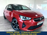 USED 2023 23 VAUXHALL CORSA 1.2 Turbo Ultimate Hatchback 5dr Petrol Manual Euro 6 (s/s) (100 ps) CAR PLAY+ CRUISE+ REVERSING CAMERA