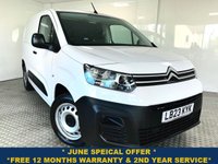 USED 2023 23 CITROEN BERLINGO 1.5 BlueHDi 1000 Enterprise Edition M Panel Van 5dr Diesel Manual SWB Euro 6 (s/s) (100 ps) 