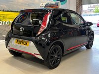 USED 2018 18 TOYOTA AYGO 1.0 VVT-i x-press Hatchback 5 Door Petrol Manual Black Euro 6  REVERSE CAM+PRIV GLASS+AUX