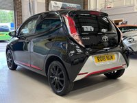 USED 2018 18 TOYOTA AYGO 1.0 VVT-i x-press Hatchback 5 Door Petrol Manual Black Euro 6  REVERSE CAM+PRIV GLASS+AUX