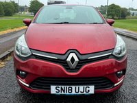 USED 2018 18 RENAULT CLIO 1.2 16V Dynamique Nav Hatchback 5dr Petrol Manual Euro 6 (75 ps) 2 Owners - Low Miles - F/D/S/H