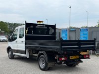 USED 2022 22 FORD TRANSIT 2.0 350 EcoBlue Leader Tipper Double Cab 4dr Diesel Manual RWD L3 Euro 6 (s/s) (130 ps) **FSH*1 OWNER*TIPPER*7 SEATS**