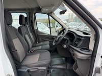 USED 2022 22 FORD TRANSIT 2.0 350 EcoBlue Leader Tipper Double Cab 4dr Diesel Manual RWD L3 Euro 6 (s/s) (130 ps) **FSH*1 OWNER*TIPPER*7 SEATS**