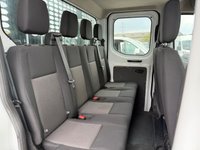 USED 2022 22 FORD TRANSIT 2.0 350 EcoBlue Leader Tipper Double Cab 4dr Diesel Manual RWD L3 Euro 6 (s/s) (130 ps) **FSH*1 OWNER*TIPPER*7 SEATS**