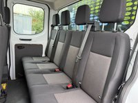 USED 2022 22 FORD TRANSIT 2.0 350 EcoBlue Leader Tipper Double Cab 4dr Diesel Manual RWD L3 Euro 6 (s/s) (130 ps) **FSH*1 OWNER*TIPPER*7 SEATS**