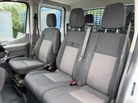 USED 2022 22 FORD TRANSIT 2.0 350 EcoBlue Leader Tipper Double Cab 4dr Diesel Manual RWD L3 Euro 6 (s/s) (130 ps) **FSH*1 OWNER*TIPPER*7 SEATS**