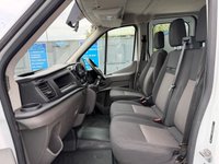 USED 2022 22 FORD TRANSIT 2.0 350 EcoBlue Leader Tipper Double Cab 4dr Diesel Manual RWD L3 Euro 6 (s/s) (130 ps) **FSH*1 OWNER*TIPPER*7 SEATS**
