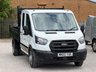 USED 2022 22 FORD TRANSIT 2.0 350 EcoBlue Leader Tipper Double Cab 4dr Diesel Manual RWD L3 Euro 6 (s/s) (130 ps) **FSH*1 OWNER*TIPPER*7 SEATS**