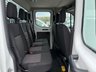 USED 2022 22 FORD TRANSIT 2.0 350 EcoBlue Leader Tipper Double Cab 4dr Diesel Manual RWD L3 Euro 6 (s/s) (130 ps) **FSH*1 OWNER*TIPPER*7 SEATS**