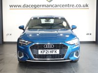 USED 2021 21 AUDI A3 1.0 TFSI 30 Sport Sportback 5dr Petrol S Tronic Euro 6 (s/s) (110 ps) HIGH QUALITY AUDI - 1 OWNER FROM NEW, COMES WITH A FULL AUDI MAIN DEALER SERVICE HISTORY + VIRTUAL COCKPIT DIGITAL DASH DISPLAY +  SATELLITE NAVIGATION + APPLE CARPLAY / ANDROID AUTO + BLUETOOTH PHONE AND MEDIA CONNECTIVITY + APPS CONTROL + IN CAR ENTERTAINMENT WITH TOUCH SCREEN MEDIA DISPLAY + AUTOMATIC LED HEADLIGHTS + LANE ASSIST + DAB DIGITAL RADIO + DUAL ZONE CLIMATE CONTROL + AIR CONDITIONING + ECO STOP/START SYSTEM + SELECTABLE DRIVING MODES + PARKING SENSORS + 17 INCH ALLOY WHEELS