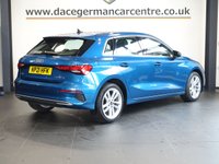 USED 2021 21 AUDI A3 1.0 TFSI 30 Sport Sportback 5dr Petrol S Tronic Euro 6 (s/s) (110 ps) HIGH QUALITY AUDI - 1 OWNER FROM NEW, COMES WITH A FULL AUDI MAIN DEALER SERVICE HISTORY + VIRTUAL COCKPIT DIGITAL DASH DISPLAY +  SATELLITE NAVIGATION + APPLE CARPLAY / ANDROID AUTO + BLUETOOTH PHONE AND MEDIA CONNECTIVITY + APPS CONTROL + IN CAR ENTERTAINMENT WITH TOUCH SCREEN MEDIA DISPLAY + AUTOMATIC LED HEADLIGHTS + LANE ASSIST + DAB DIGITAL RADIO + DUAL ZONE CLIMATE CONTROL + AIR CONDITIONING + ECO STOP/START SYSTEM + SELECTABLE DRIVING MODES + PARKING SENSORS + 17 INCH ALLOY WHEELS