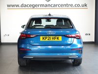 USED 2021 21 AUDI A3 1.0 TFSI 30 Sport Sportback 5dr Petrol S Tronic Euro 6 (s/s) (110 ps) HIGH QUALITY AUDI - 1 OWNER FROM NEW, COMES WITH A FULL AUDI MAIN DEALER SERVICE HISTORY + VIRTUAL COCKPIT DIGITAL DASH DISPLAY +  SATELLITE NAVIGATION + APPLE CARPLAY / ANDROID AUTO + BLUETOOTH PHONE AND MEDIA CONNECTIVITY + APPS CONTROL + IN CAR ENTERTAINMENT WITH TOUCH SCREEN MEDIA DISPLAY + AUTOMATIC LED HEADLIGHTS + LANE ASSIST + DAB DIGITAL RADIO + DUAL ZONE CLIMATE CONTROL + AIR CONDITIONING + ECO STOP/START SYSTEM + SELECTABLE DRIVING MODES + PARKING SENSORS + 17 INCH ALLOY WHEELS