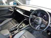 USED 2021 21 AUDI A3 1.0 TFSI 30 Sport Sportback 5dr Petrol S Tronic Euro 6 (s/s) (110 ps) HIGH QUALITY AUDI - 1 OWNER FROM NEW, COMES WITH A FULL AUDI MAIN DEALER SERVICE HISTORY + VIRTUAL COCKPIT DIGITAL DASH DISPLAY +  SATELLITE NAVIGATION + APPLE CARPLAY / ANDROID AUTO + BLUETOOTH PHONE AND MEDIA CONNECTIVITY + APPS CONTROL + IN CAR ENTERTAINMENT WITH TOUCH SCREEN MEDIA DISPLAY + AUTOMATIC LED HEADLIGHTS + LANE ASSIST + DAB DIGITAL RADIO + DUAL ZONE CLIMATE CONTROL + AIR CONDITIONING + ECO STOP/START SYSTEM + SELECTABLE DRIVING MODES + PARKING SENSORS + 17 INCH ALLOY WHEELS