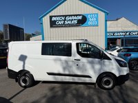 USED 2021 71 FORD TRANSIT CUSTOM 2.0 300 EcoBlue Leader Crew Van Double Cab 5dr Diesel Manual L2 H1 Euro 6 (s/s) (105 ps) 