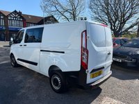 USED 2021 71 FORD TRANSIT CUSTOM 2.0 300 EcoBlue Leader Crew Van Double Cab 5dr Diesel Manual L2 H1 Euro 6 (s/s) (105 ps) 