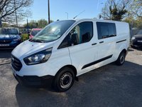USED 2021 71 FORD TRANSIT CUSTOM 2.0 300 EcoBlue Leader Crew Van Double Cab 5dr Diesel Manual L2 H1 Euro 6 (s/s) (105 ps) 