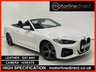 USED 2022 71 BMW 4 SERIES 2.0 420i M Sport Convertible 2dr Petrol Auto Euro 6 (s/s) (184 ps) SATNAV-LEATHER-A/C-CAMERA