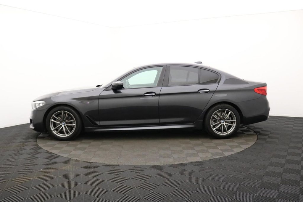 USED 2018 18 BMW 5 SERIES 2.0 520i GPF M Sport Saloon 4dr Petrol Auto Euro 6 (s/s) (184 ps) Sat Nav, Full Leather, Cruise