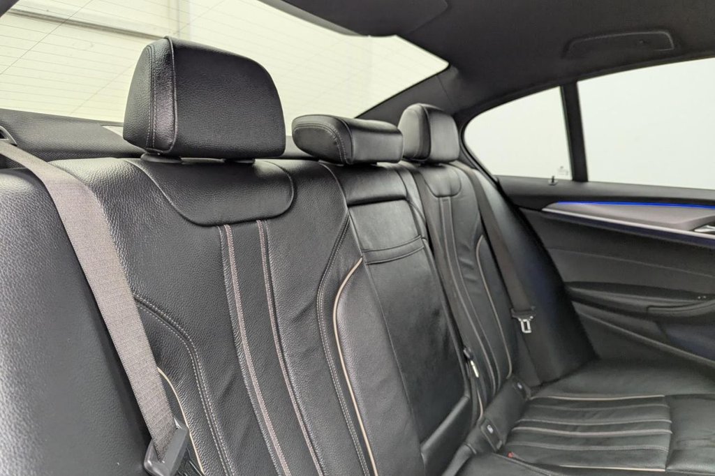 USED 2018 18 BMW 5 SERIES 2.0 520i GPF M Sport Saloon 4dr Petrol Auto Euro 6 (s/s) (184 ps) Sat Nav, Full Leather, Cruise