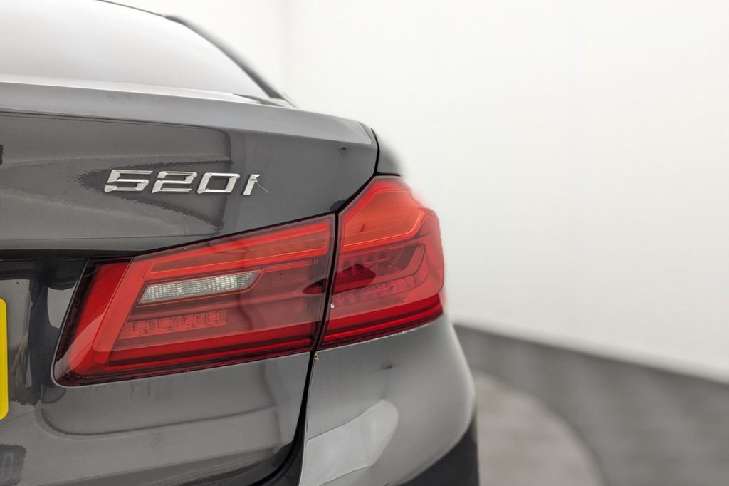 USED 2018 18 BMW 5 SERIES 2.0 520i GPF M Sport Saloon 4dr Petrol Auto Euro 6 (s/s) (184 ps) Sat Nav, Full Leather, Cruise