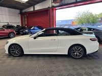USED 2021 21 MERCEDES-BENZ E CLASS 2.0 E300h MHEV AMG Line (Premium) Cabriolet 2dr Petrol Hybrid G-Tronic+ Euro 6 (s/s) (272 ps) AMB LIGHT+FHTD SEATS+CARPLAY